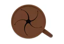La bebe™ Snack Cup Silicone  Art.708-007-00092 Caramel