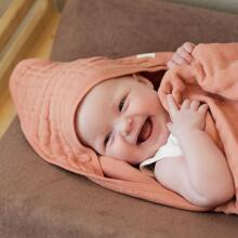 La bebe™ Bathcape  Art.530-836-66042  Rosewood