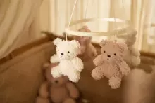 Jollein  Baby Mobile Teddy Bear Wild Art.116-001-68064