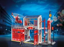 PLAYMOBIL Ugunsdzēsēju depo