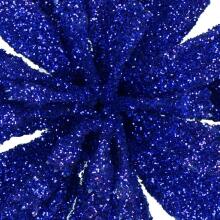 Bethlehem star, artificial poinsettia flower Springos CA1239 navy blue with glitter