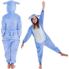 Children’s Kigurumi Pajamas Stitch, One-Piece Jumpsuit Springos HA5065, Size 120-130 cm
