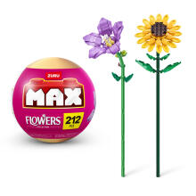 MAX GARDEN Klucīšu komplekts kapsulā Garie ziedi