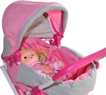 Milly Mally Alice Prestige Pink Art.2719 Leļļu rati-transformers