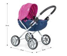 Milly Mally Dori Prestige Navy Art.4749 Leļļu rati