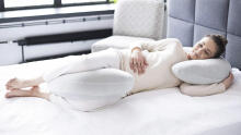 Maternity Pillow Memory Eco Sì -Duo Art.223701 Grey