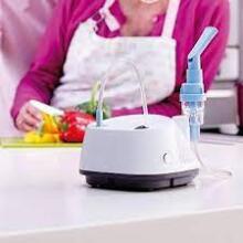 Philips Elegance Inhalators Art.1099973 Kompresijas inhalators ar somu un termometru