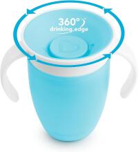 Munchkin Miracle Cup 360°  Art.223917 Blue Mācību krūzīte 200 ml,