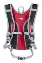 Mugursoma Force Twin 14 l, Black/Red