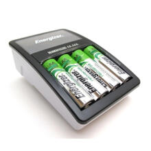 Maxi lādētājs AA/AAA ar 4 AA 2000mAh akumulatoriem