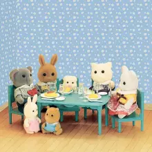 Stomble Family Toys Compatible with Sylvanian Families Art.224778 Komplekts virtuves mēbeles (savienojams ar Sylvanian Families)