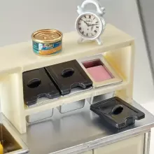 Stomble Family Toys Compatible with Sylvanian Families Art.224789  Набор кухонной мебели (совместимо с Sylvanian Families)