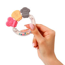 1595 RATTLE WITH TEETHING TOY