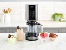 Saldējuma automāts Ninja NC300EU tradicionālais saldējuma automāts 1,4 L 800 W melns, sudrabs