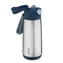 500ml insulated sport spout bottle - midnight, b.box