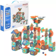 Конструктор для детей Springos KG0039, 246 деталей, разноцветная трасса для шариков