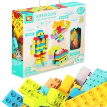 Конструктор для детей Springos KG0041, 126 деталей, развивающий, разноцветный