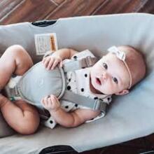 Bloom Baby Lounger Seat Pad Cappuccino Art.226121 Mīksts ieliktnis šupuļkrēsliņam