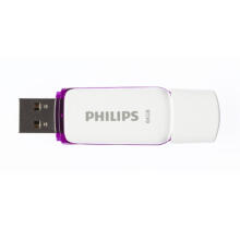 Philips USB 2.0 Flash Drive Snow Edition (violeta) 64GB