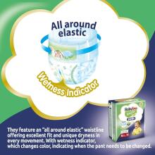 Babylino Sensitive Cotton Soft Nappies Art.226554  Экологические подгузники-трусики 4 размер,7-13 кг