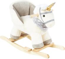 Little Rocker Unicorn Art.226692  Mīksts šūpuļzirdziņš ar muguriņas atbalstu (Šupuļzirgs)