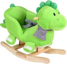 Little Rocker Dino Art.226693  Мягкое кресло-качалка   с поддержкой спинки