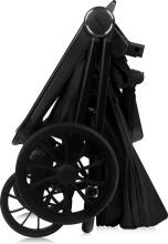 Lionelo Mika Plus 2 in 1 Art.226857 Black Onyx  Universālie rati 2 in1