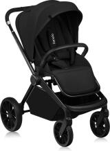 Lionelo Mika Plus 3 in 1 Art.226858 Black Onyx  Universālie rati 3 in1