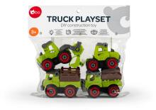 Bo Truck Playset Art.226989 DIY construction toy Farming trucks