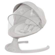 Krēsliņš-šūpoles LUXI light melange Kidwell [A]