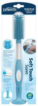 AC077 BOTTLE BRUSH SOFT SILICONE BRISTLES BLUE