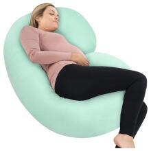 La Bebe™ Maternity Pillow Sì - Duo Art.227025  100% cotton, Gold. Multifunctional maternity pillow with memory foam filling