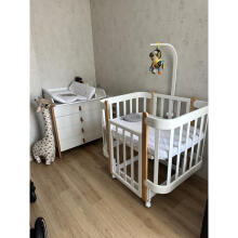 La Bebe™  Scandi Art.227078 White комод с пеленальной поверхностью