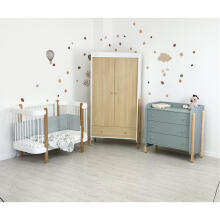La Bebe™ Nika Art.227085 Eucatlyptus/Natural  комод с пеленальной поверхностью