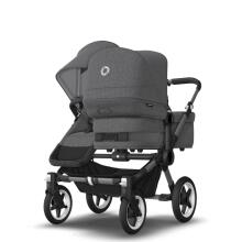 Bugaboo Donkey 6 Double Art.227109 Cocao Brown Детская универсальная коляска трансформер для погодок
