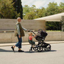 Bugaboo Fox 5 2 in 1 Art.227117 Moon Grey Children's universal stroller transformable for the weather