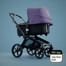 Bugaboo Fox 5 2 in 1 Art.227117 Moon Grey Children's universal stroller transformable for the weather