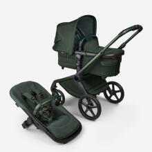 Bugaboo Fox 5   2 in 1 Art.227123 Forest Green Детская универсальная коляска трансформер
