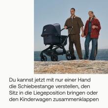 Bugaboo Fox 5 2 in 1 Art.227126 Dark Cherry Bērnu universāli transformējami rati/ratiņi