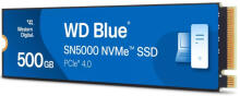 Western Digital Blue SN5000 500 ГБ M.2 PCI Express 4.0 NVMe 3D TLC NAND
