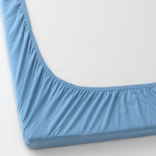 La Bebe™ Cotton Sheet Art.904.271.02 Light Blue Sheet 120x60cm