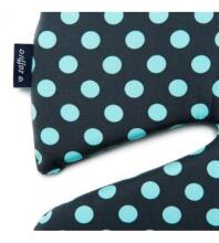 Ieliktnis autosēdeklim nr.1 grey/turquoise spots Womar PWF-023