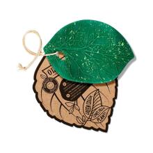 Oil Carol Teether Toy Art.227780 Leaf  Прорезыватель для зубов  (натуральный каучук)