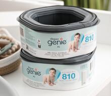 1378 SELECT BOX + 1 XL DIAPER INSERT GENIE GREY