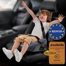 Bebe Basic  Panda Art.16788 Black  Child car seat booster 126-150cm(15-36 kg)