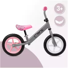 Momi  Balance Bicycle Fleet Art.ROBI00064 Grey Children's bicycle - runner with metal frame