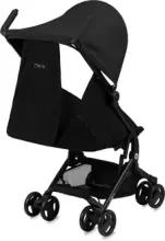 Momi Grace Art.WOSP00033 Black  Bērnu pastaigu rati/ratiņi ar somu
