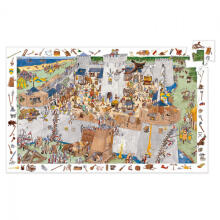 Observation puzzles - Fortified castle - 100 pcs