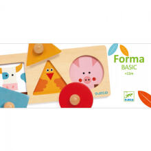 Koka puzle – Trīs formas