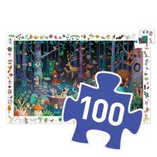 Observation puzzles - Enchanted Forest - 100 pcs